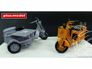 Plus Model 362 Scooter Sidecar US 1/35