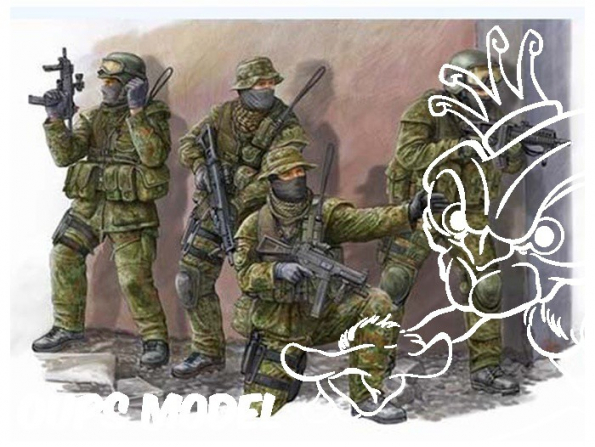 Trumpeter maquette militaire 00422 KSK COMMANDOS 1/35