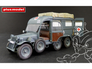 Plus Model 403 AMBULANCE ALLEMANDE STEYR Kfz.31 1/35