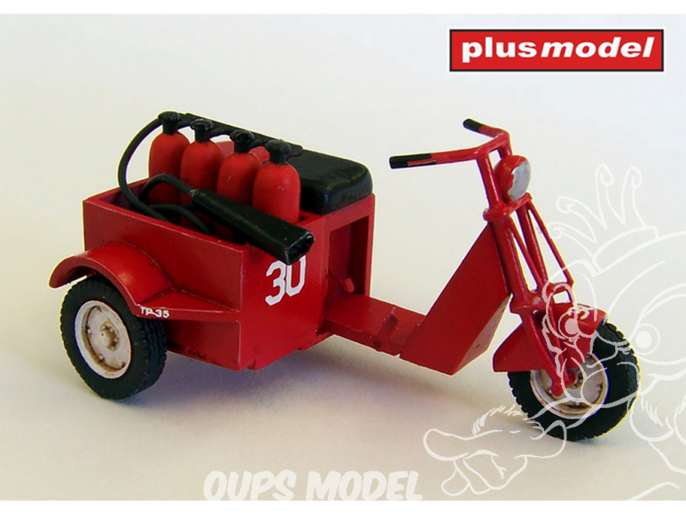 Plus Model AL4028 Scooter US Pompier 1/48