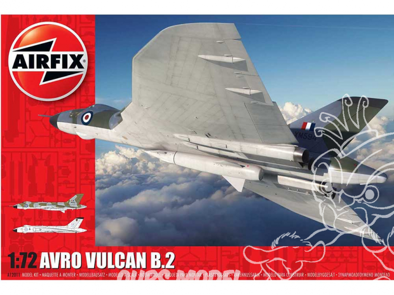 AIRFIX maquettes avion A12011 Avro Vulcan B.2 1:72