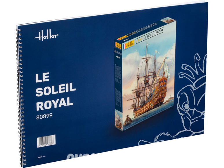 heller maquette bateau librairie HPP Brochure Soleil Royal