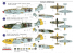 AZ Model Decalques avion AZ7663 Bf 109E-7 Trop sur l&#039;Afrique moule 2020 1/72