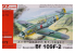 AZ Model Kit avion AZ7530 Bf 109F-2 Aces Fridrich 1/72