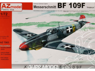 AZ Model Kit avion AZ7563 Bf 109F AF hongrois 1/72
