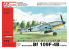 AZ Model Kit avion AZ7602 Bf 109F-4B Bomber Fridrich 1/72