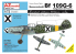 AZ Model Kit avion AZ7632 Bf 109G-6 Force Aérienne Bulgare 1/72