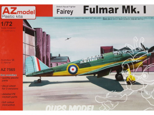 AZ Model Kit avion AZ7565 Fairey Fulmar Mk.I 1/72