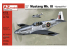 AZ Model Kit avion AZ7568 North American P-51 Mustang Mk.III Dorsal fin 1/72