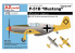 AZ Model Kit avion AZ7513 North American P-51B Mustang capturé 1/72