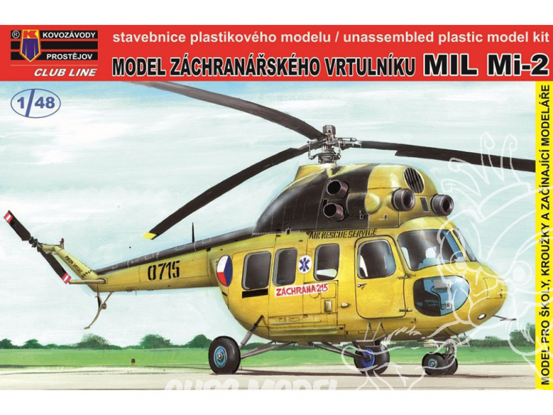 KP Model Hélicoptère CLK4801 Helico Mil Mi-2 1/48