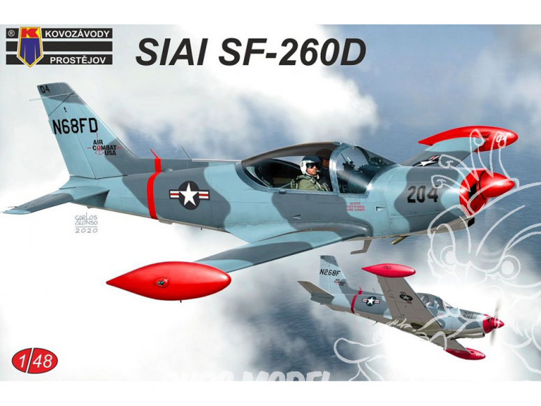 KP Model kit avion Kpm4815 SIAI Marchetti SF-260D 1/48