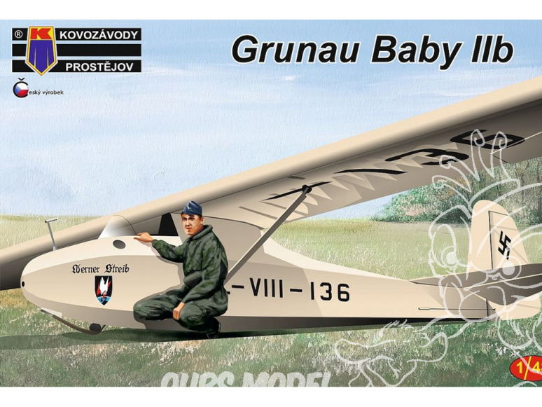 KP Model kit avion Kpm4813 Schneider Grunau Baby IIb 1/48