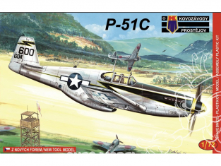 KP Model kit avion KPM0033 North American P-51C Mustang 1/72