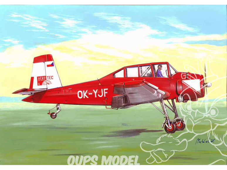 KP Model kit avion KPM0129 Z-37A-2 Čmelák 1/72