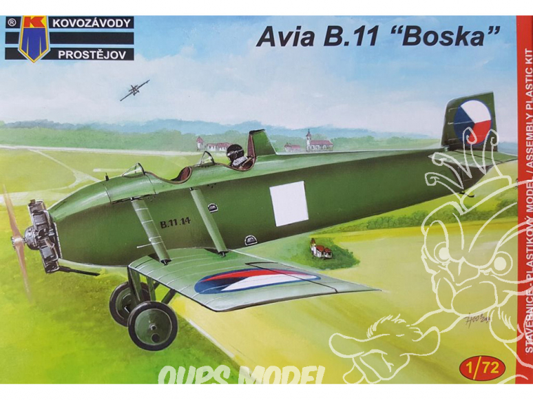 KP Model kit avion Kpm0078 Avia B-11 Boska 1/72