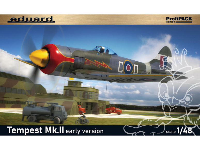 EDUARD maquette avion 82124 Tempest Mk.II Early version ProfiPack Edition 1/48