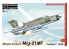 KP Model kit avion Kpm0084 Mikoyan-Gourevitch MiG-21MF CZ AF 1/72