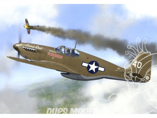 KP Model Kit avion KPM0245 P-51B Mustang Aces 1/72