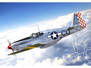 KP Model Kit avion KPM0246 P-51 F-6C Photo-recce Mustang 1/72