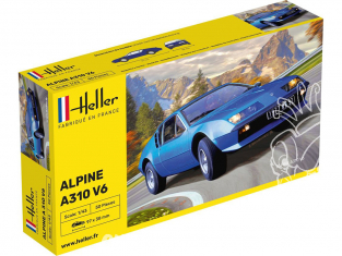 HELLER maquette voiture 80146 Alpine A310 1/43