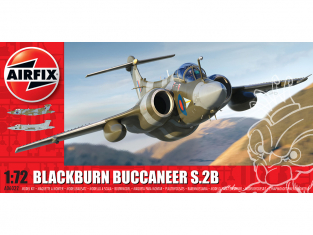 AIRFIX maquettes avion A06022 Blackburn Buccaneer S.2 RAF 1:72