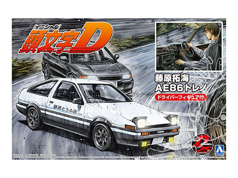 Initial D et la Toyota AE86 Trueno