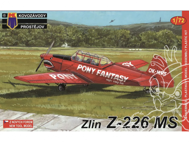 KP Model kit avion CLK0005 Zlin Z-226 Trener avion entrainement 1/72