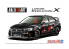 Aoshima maquette voiture 59876 Mitsubishi Lancer Evolution X Ralli Art 2007 1/24