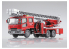Aoshima maquette camion 59708 Camion de pompier grande échelle 1/72
