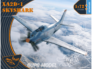 Clear Prop maquette avion CP72005 XA2D-1 Skyshark ADVANCED KIT 1/72