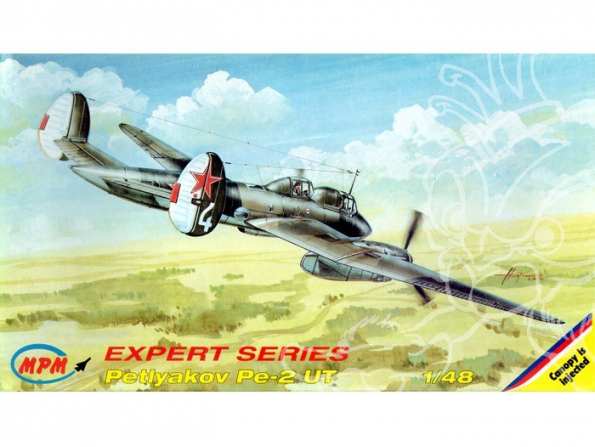 MPM maquette avion 48045 PETLYAKOV PE-2 UT 1/48