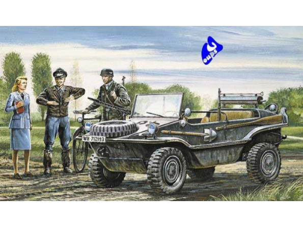 italeri maquette militaire 0313 Schwimmwagen 1/35