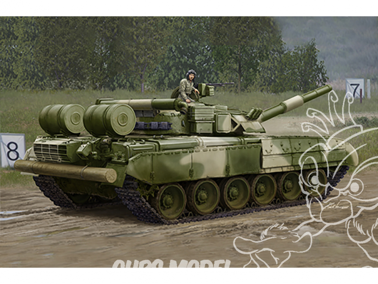 TRUMPETER maquette militaire 09581 MBT russe T-80UD Early 1/35