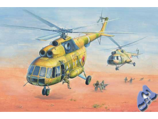 Hobby Boss maquette Helico 87221 Mi-8T- HIP-C 1/72