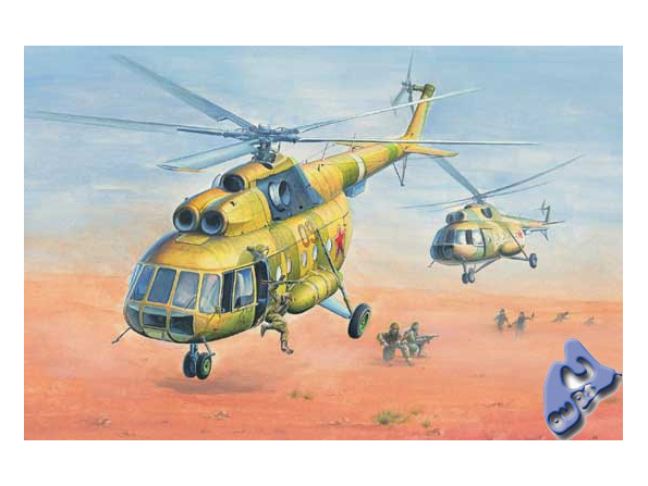 Hobby Boss maquette Helico 87221 Mi-8T- HIP-C 1/72