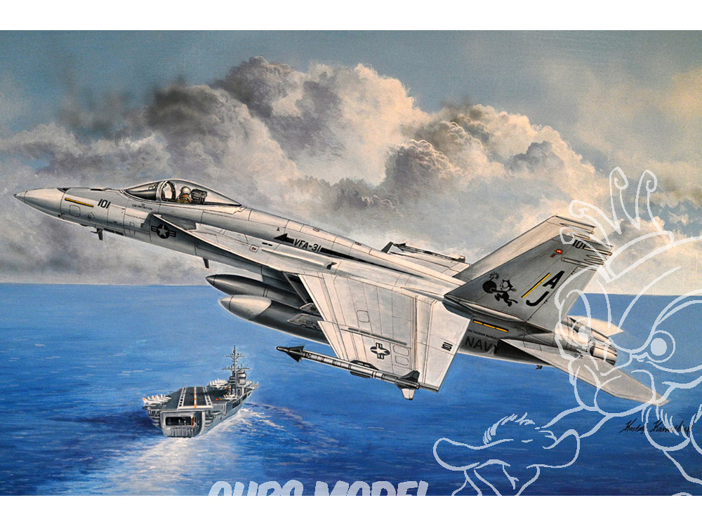 Maquette - F/A-18F Super Hornet - Kits maquettes tout inclus