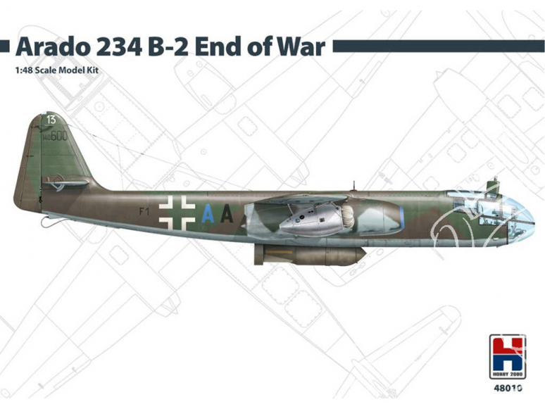 Hobby 2000 maquette avion 48010 Arado Ar 234 B-2 End of War 1/48