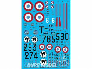 BERNA DECALS BD48-151 Caudron C.635 Simoun 1/48