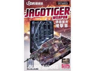 U-Star maquette militaire 60013 Jagdtiger weapon 1/144