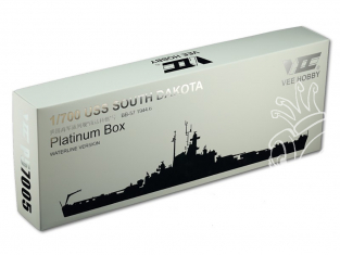 VEE Hobby Maquette bateau P57005 USS South Dakota BB-57 1944.6 Platinium edition 1/700