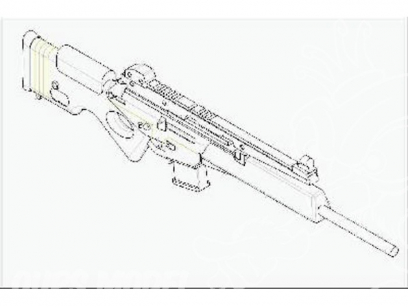 TRUMPETER maquette militaire 00519 Reproduction HKG36 1/35