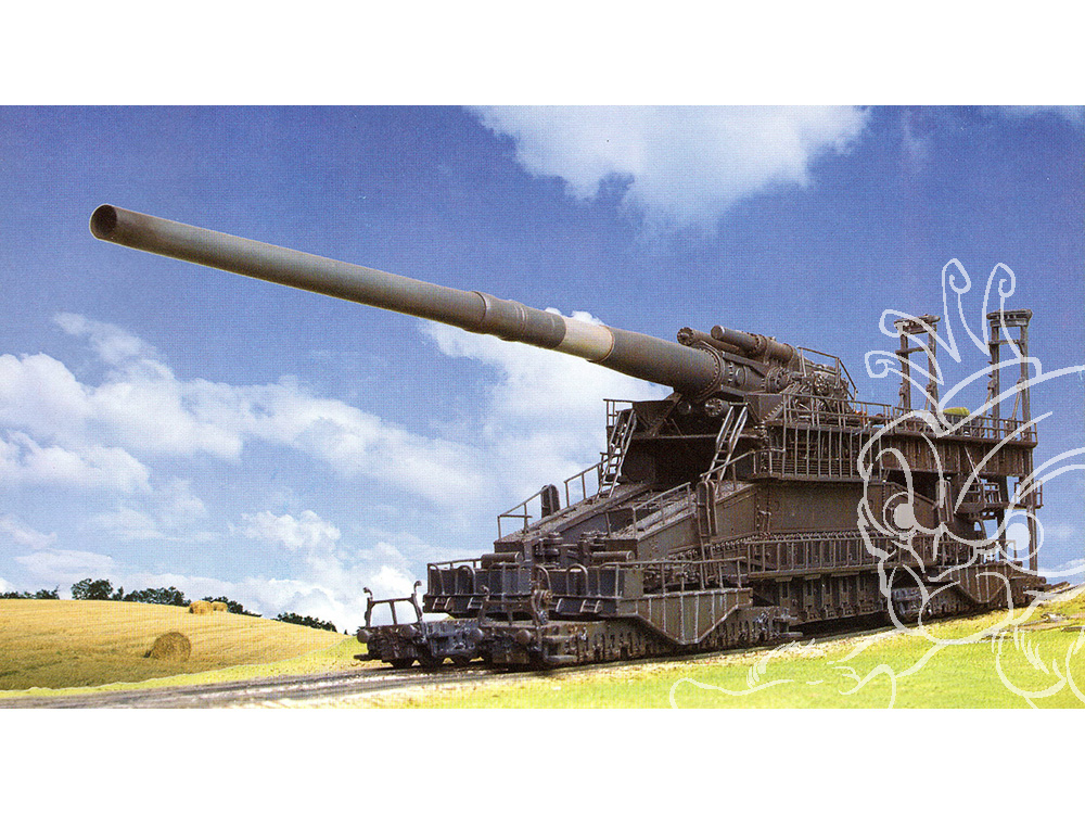 Krupp 80 cm Kanone Schwerer Gustav (Dora) Railway Gun