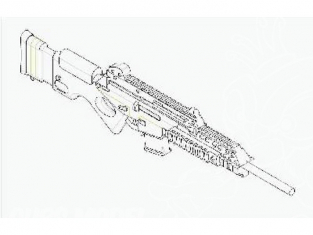 TRUMPETER maquette militaire 00520 Reproduction HKG36 1/35