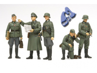 TAMIYA maquette militaire 35298 Etat major Campagne Allemand 1/3