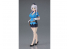 Hasegawa maquette figurine 52282 12 Egg Girls Collection No.15 &quot;Sasha Ilyusina&quot; (Police) 1/12