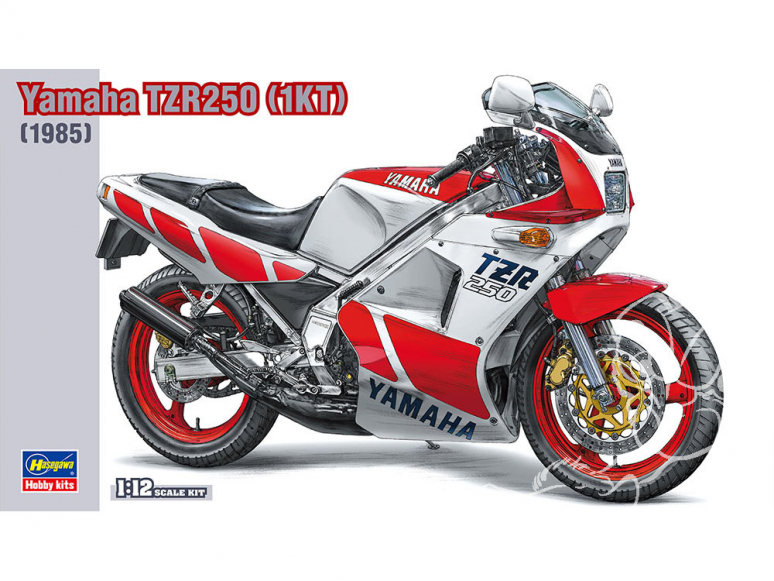 Hasegawa maquette moto 21511 Yamaha TZR250 (1KT) 1/12