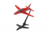 Airfix maquette avion A55002 Petit kit de démarrage NOUVEAU Red Arrows Hawk 1/72