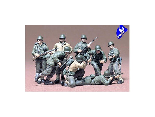 tamiya maquette militaire 35048 Infanterie US Front Europe 1/35