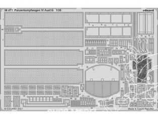 Eduard photodecoupe militaire 36471 Amélioration Panzerkampfwagen IV Ausf.G Tamiya 1/35